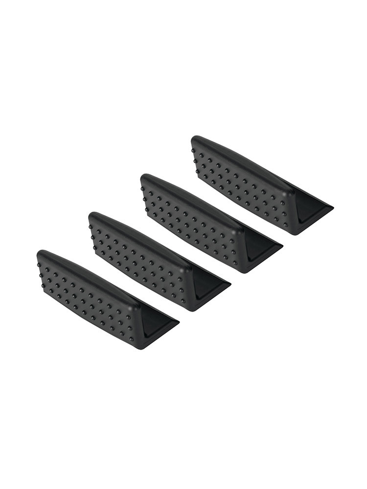 Hailo Set Führungsteile (4 Stück), Farbe: signalschwarz