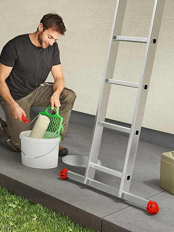 Hailo S60 ProfiStep uno - Alu-Anlegeleiter 15 Sprossen