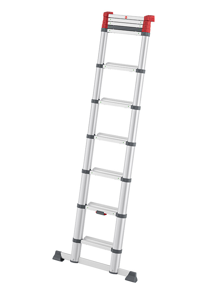 Hailo Master T100 FlexLine - Teleskopleiter mit 11 Stufen / gemäß TRBS 2121-2