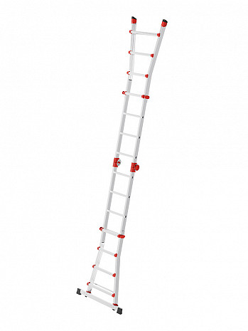 Hailo M80 - Alu-Multifunktionsleiter 4x4 Sprossen