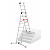 Hailo S100 ProfiLOT - Kombileiter 2x9 + 1x8 Sprossen
