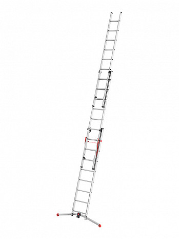 Hailo S100 ProfiLOT - Kombileiter 2x9 + 1x8 Sprossen