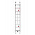 Hailo S100 ProfiLOT - Kombileiter 2x9 + 1x8 Sprossen
