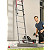 Hailo S100 ProfiLOT - Kombileiter 2x9 + 1x8 Sprossen