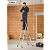 Hailo TL100 TopLine - Teleskop-Stehleiter 3-5 Stufen