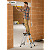 Hailo TL100 TopLine - Teleskop-Stehleiter 3-5 Stufen