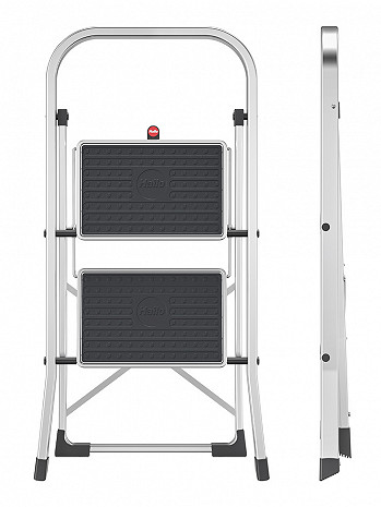 Hailo K70 StandardLine - Trittleiter 2 Stufen