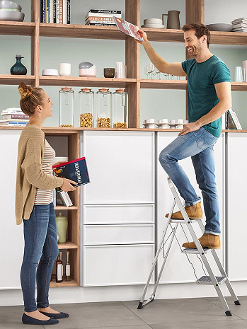 Hailo K70 StandardLine - Trittleiter 3 Stufen