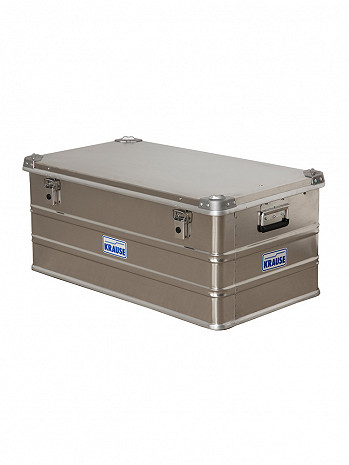 KRAUSE Aluminium-Transportbox stapelbar - Volumen: 134 Liter