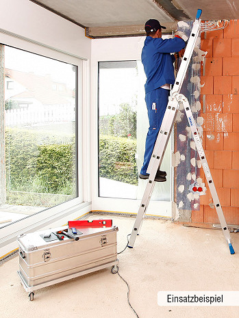 KRAUSE Untersetzwagen für Aluminium-Transportbox 134 Liter