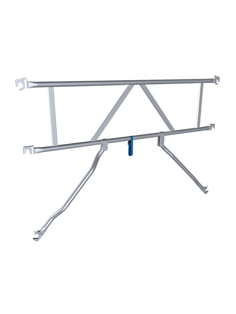 KRAUSE STABILO Geländerrahmen GuardMatic-System | Passend für Feldlänge 2,00 m