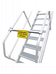 KRAUSE Schranken-Set mit Warntafel | Passend für Eisfreigerüst-System KRAUSE Schranken-Set mit Warntafel | Passend für Eisfreigerüst-System