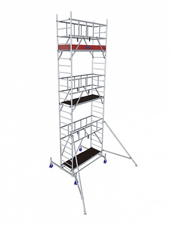 KRAUSE ProTec Alu-Fahrgerüst AH 7,30 m