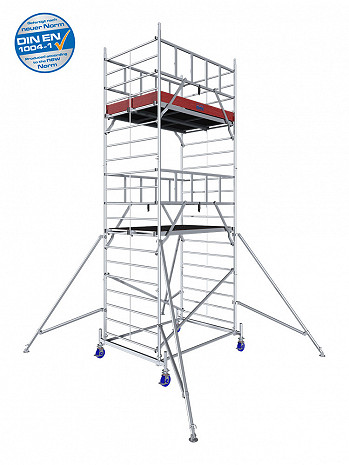 KRAUSE ProTec XXL Breitaufbau Alu-Fahrgerüst AH 6,30 m