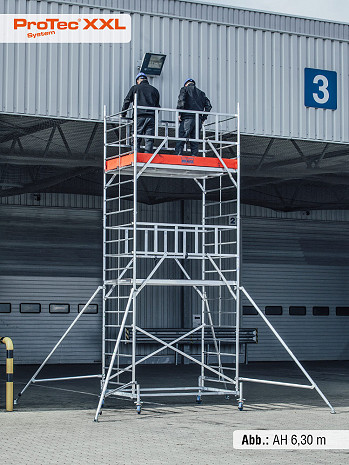 KRAUSE ProTec XXL Breitaufbau Alu-Fahrgerüst AH 2,90 m