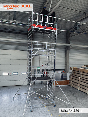 KRAUSE ProTec XXL Breitaufbau Alu-Fahrgerüst AH 2,90 m