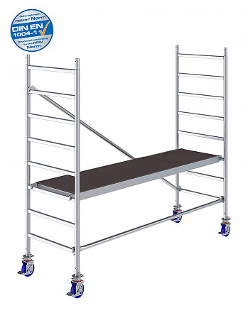 KRAUSE STABILO Serie 10 Alu-Fahrgerüst - Feldlänge 2,50 m - AH 3,00 m