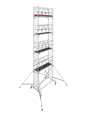 KRAUSE STABILO Serie 10 Alu-Fahrgerüst - Feldlänge 2,50 m - AH 10,40 m