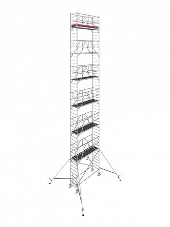 KRAUSE STABILO Serie 1000 Alu-Fahrgerüst - Feldlänge 2,50 m - AH 14,30 m