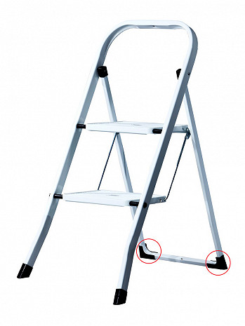 KRAUSE MONTO Fußkappe für Toppy hinten (2 Stück)