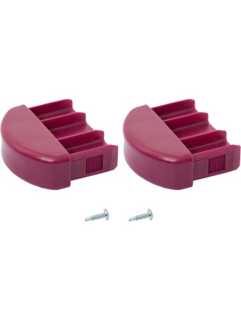 KRAUSE CORDA Kopfstopfen (Paar) 61,5 x 20  mm, violett