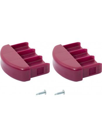 KRAUSE CORDA Kopfstopfen (Paar) 71,5 x 20 mm, violett