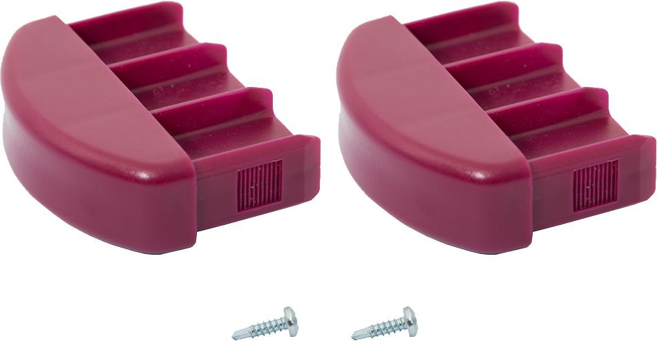 KRAUSE CORDA Kopfstopfen (Paar) 71,5 x 20 mm, violett