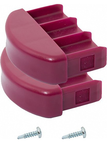 KRAUSE CORDA Kopfstopfen (Paar) 71,5 x 20 mm, violett