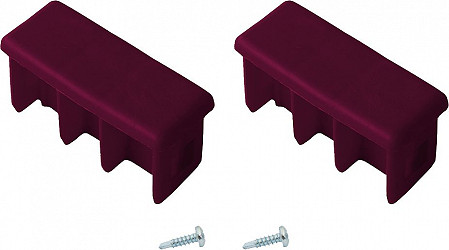 KRAUSE CORDA Kopfstopfen (Paar) 64 x 25  mm, violett KRAUSE CORDA Kopfstopfen (Paar) 64 x 25  mm, violett