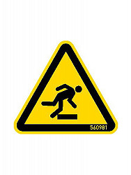 KRAUSE HWS Warnschild Hindernis 50 mm KRAUSE HWS Warnschild Hindernis 50 mm