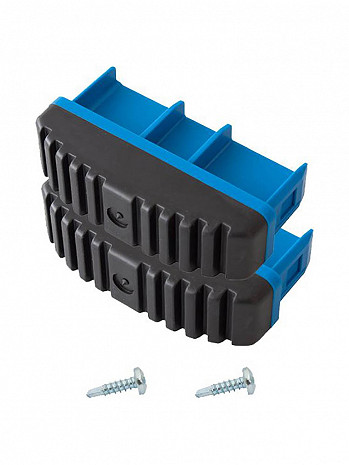 KRAUSE STABILO Fußstopfen (Paar) 97x25 mm | Farbe: Blau