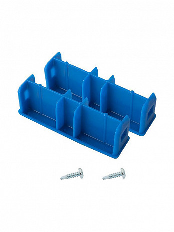 KRAUSE STABILO Kopfstopfen (Paar) 97x25 mm, blau