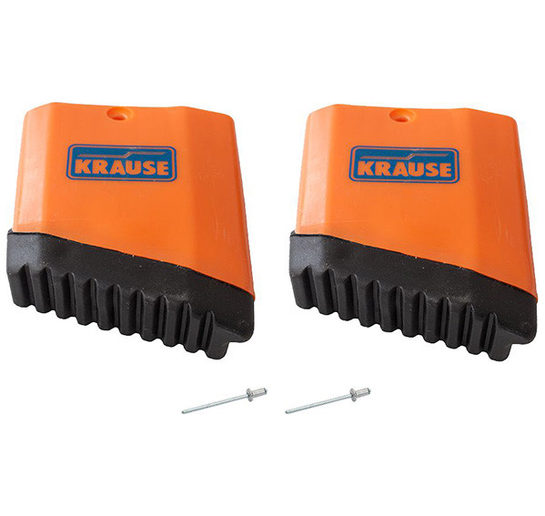 KRAUSE MONTO Fußkappe links | Passend für TeleMatic | Farbe: Orange