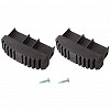 KRAUSE STABILO Ableitfähige Fußstopfen (Paar) 97x25 mm | Farbe: Schwarz KRAUSE STABILO Ableitfähige Fußstopfen (Paar) 97x25 mm | Farbe: Schwarz