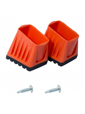 KRAUSE MONTO Fußkappe 2K (Paar) 33x20 mm | Farbe: Orange