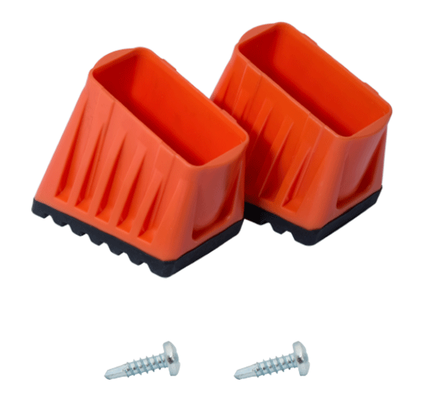 KRAUSE MONTO Fußkappe 2K (Paar) 40x20 mm | Farbe: Orange