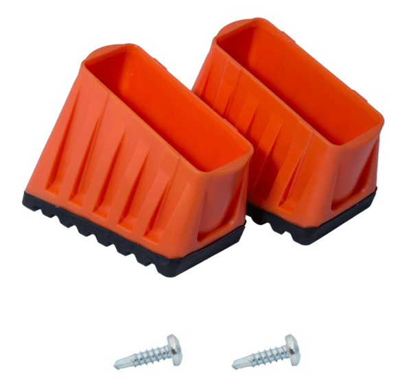KRAUSE MONTO Fußkappe 2K (Paar) 50x20 mm | Farbe: Orange