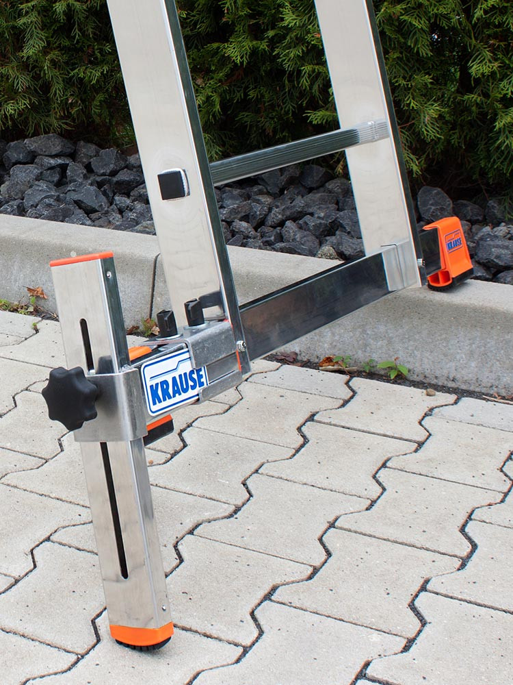 Traversenniveauausgleich für KRAUSE Leitern