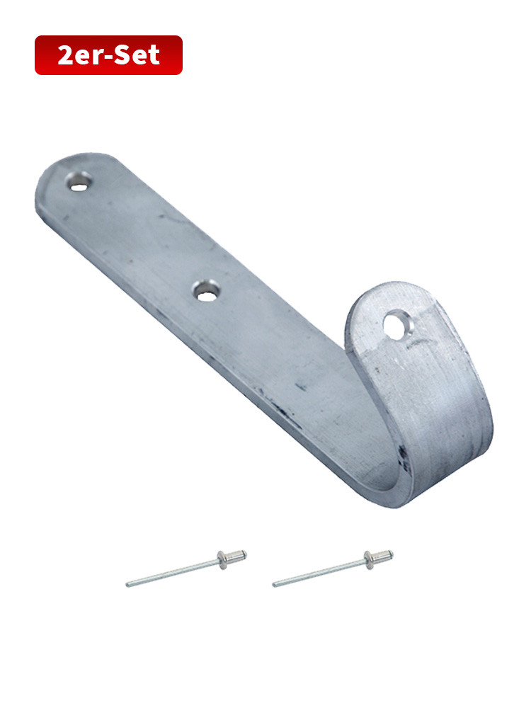 KRAUSE Einhängehaken für Anlegeleitern | 2er-Set