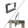 Wandhalter-Set für KRAUSE Leitern Wandhalter-Set für KRAUSE Leitern