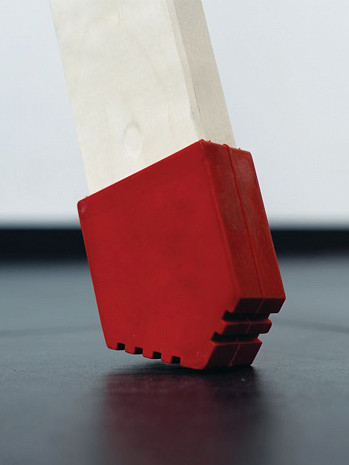 KRAUSE Fußkappe (2er Set) | Passend für Holzleitern mit 2x3 bis 2x8 Sprossen