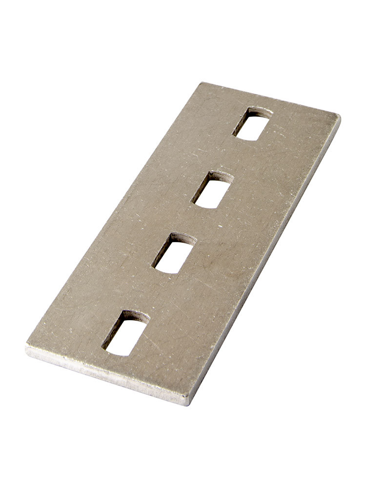 KRAUSE Verbindungslasche für Kaminkehrerleitern Alu-Natur 2 Stück