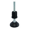 KRAUSE 4 Fußplatten höhenverstellbar für Montagetritt KRAUSE 4 Fußplatten höhenverstellbar für Montagetritt