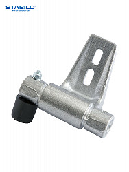 KRAUSE Halter mit Endanschlag links für Alu-Rundrohr-Schienenanlage KRAUSE Halter mit Endanschlag links für Alu-Rundrohr-Schienenanlage