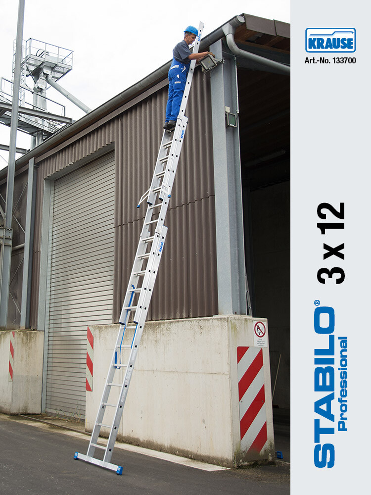 KRAUSE STABILO Vielzweckleiter 3x12 Sprossen