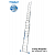 KRAUSE STABILO Vielzweckleiter 3x9 Sprossen
