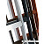 KRAUSE Kaminkehrerleiter Braun / Länge 3,95 m / 14 Sprossen