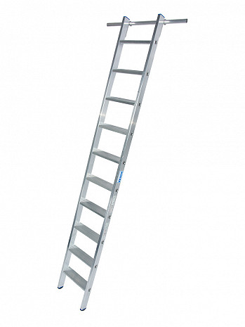 KRAUSE STABILO Stufen-Regalleiter 10 Stufen mit 2 Einhängehaken