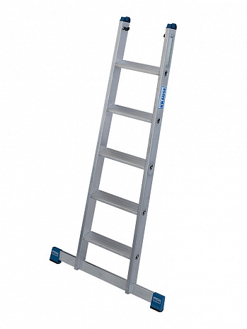 KRAUSE STABILO Stufen-Glasreinigerleiter / Unterteil mit 5 Stufen / gemäß TRBS 2121-2
