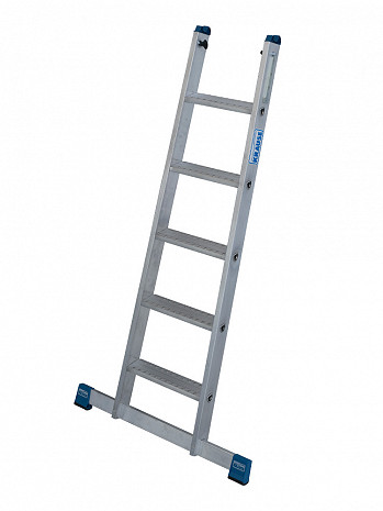 KRAUSE STABILO Glasreinigerleiter mit R13-Stufen / Unterteil mit 5 Stufen / gemäß TRBS 2121-2